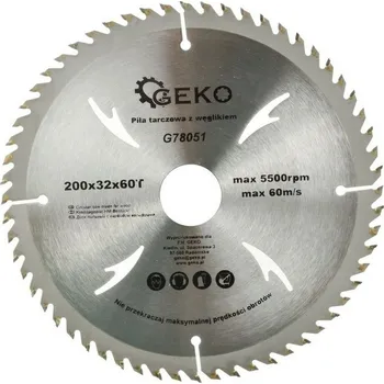 Pilový kotouč Geko G78051 200 mm