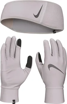 Běžecké oblečení NIKE W Essential Running Headband and Glove set XS/S