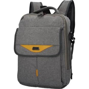 Městský batoh COVERI WORLD | Univerzální látkový batoh Coveri City Joy šedý | allBAGS.cz
