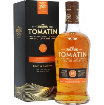 Likér Tomatin Aged 15 Years Moscatel Wine 0,7 l 46 %