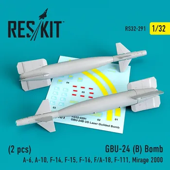 Plastikový model Reskit 1/32 GBU-24 (B) Bomb (2 pcs.)