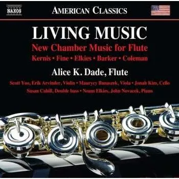 Zahraniční hudba CD Aaron Jay Kernis: Living Music: New Chamber Music For Flute 2018