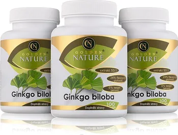 Přírodní produkt Golden Nature Ginkgo biloba 60 mg