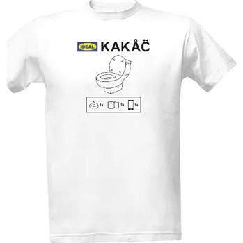 Pánská móda Tričko s potiskem Návod na toaletu pánské
