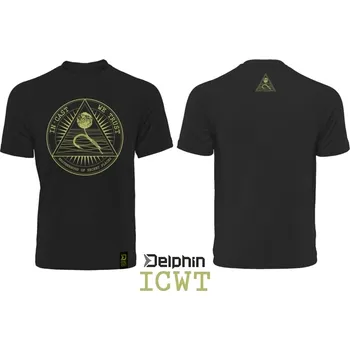 Rybářské oblečení Tričko Delphin ICWT velikost: L