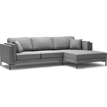 Pohovka Šedá rohová pohovka Milo Casa Attilio, pravý roh ID_1412317