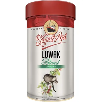 Káva Kapal Api Luwak Cibetková káva 200 g