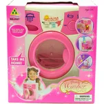 Lamps Pračka na baterie a vodu růžová