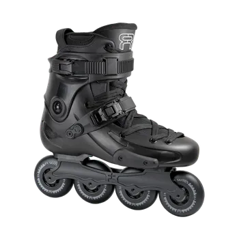 Kolečkové brusle FR UFR 80 Velikost Bruslí: 38, Jednobarevné: Černá