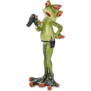 Keramická žabka - Kadeřnice