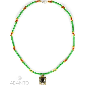 Náhrdelník Indiánský korálkový náhrdelník želva