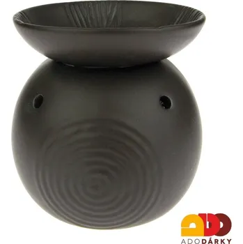 Aroma lampa Aromalampa "Šnek" hnědá 12 cm (Porcelánová aromalampa hnědá)