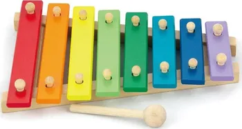 Hudební nástroj pro děti VIGA Dřevěný xylofon 31 x 23 x 3,5 cm