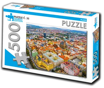 Puzzle Tourist Edition Plzeň 500 dílků