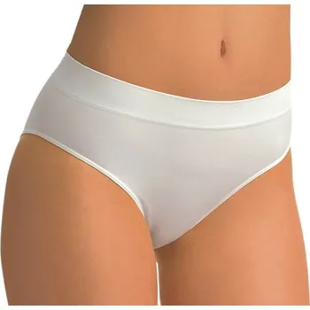 Kalhotky Axirya -Bezešvé kalhotky s pohodlným vyšším pasem - bílá/S/M