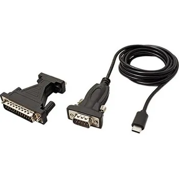 Datové redukce Value Adaptér USB C(M) -> 1x RS232 (MD9), + redukce na MD25, 1,8m - 12.99.1162