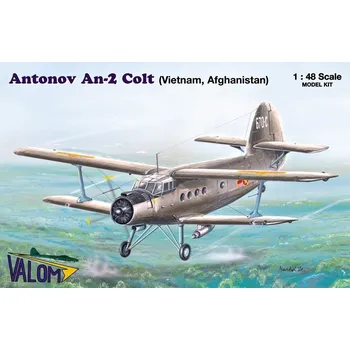 Plastikový model Valom 1/48 Antonov An-2 Colt (Vietnam, Afghanistan)