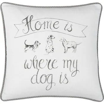 Polštář Clayre & Eef - Povlak na polštář DOG LOVER - 40*40 cm