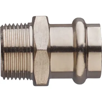 Vodovodní potrubí Frabopress INOX přechod s vnějším závitem 22 mm x 3/4&quot; FPN.XF243.2220