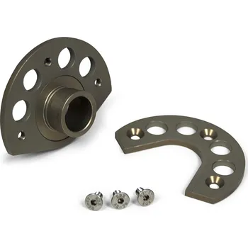 a Hliníkový montážní kit pro kryt předního kotouče RTECH pro YAMAHA viz popis