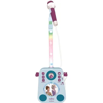 Hudební nástroj pro děti Lexibook Frozen Karaoke se dvěma mikrofony a světelnými a zvukovými efekty