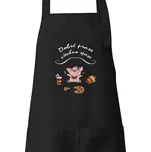 Zástěra s potiskem Mlsné prase