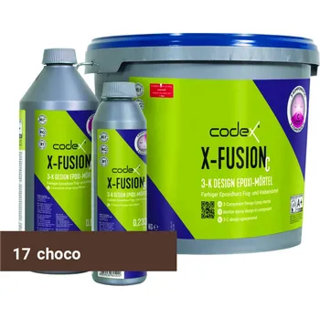 Spárovací hmota CODEX X-Fusion A+B+C 17 čokoládová 3,5 kg