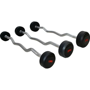 Bicepsová činka Fitness - 50 kg