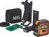 Měřící laser AEG CLG220-K Set