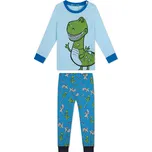 Chlapecké pyžamo - KUGO MP1516, světle modrá Barva: Modrá světle, Velikost: 80