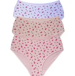 Numberoplus Dámské kalhotky Big panda ( 3 ks v balení ) Barva: Mix barva, Velikost: 4XL