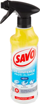 Čisticí prostředek do koupelny a kuchyně SAVO Dezinfekce proti plísním pěna 450 ml