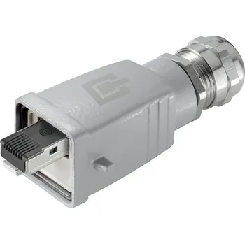 Rozvaděč WEIDMÜLLER Konektor Weidmuller IE-PS-V05M-RJ45-FH-B 1271250000