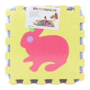 Pěnové puzzle 9 dílků zvířátka