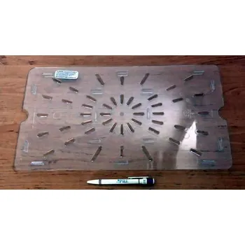 GN Gastronádoba 1/1 - Falešné dno děrované jalové Plast