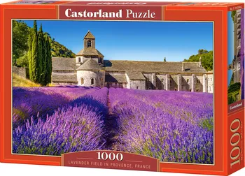 Puzzle Castorland Levandulové pole v Provence 1000 dílků