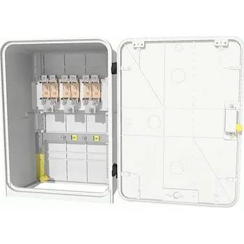 Rozvaděč ELPLAST ROKYCANY ELPLAST Skříň PPS 6x160A přípojková pro kabelová oka 25340