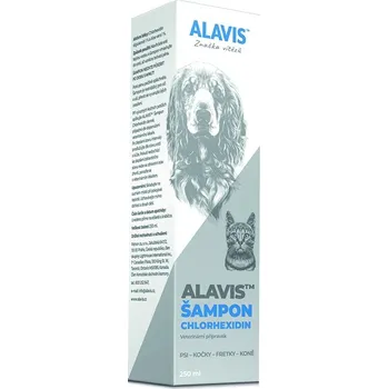 Kosmetika pro psa Alavis Šampon Chlorhexidin 250ml