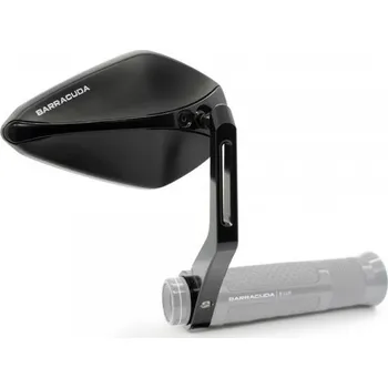 Zrcátko pro motocykl Zrcátka X-VERSION RETRO Barracuda - černá - homologovaná