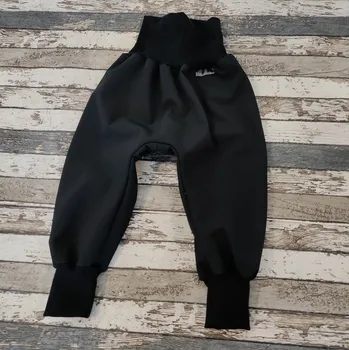 Chlapecké kalhoty Yháček Softshellové kalhoty s beránkem Yháček, černá/černá Velikost: 104