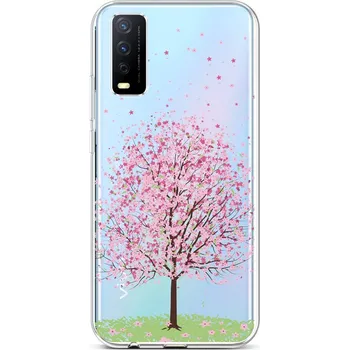 Pouzdro na mobilní telefon Kryt Vivo Y11s silikon Blossom Tree (obal neboli pouzdro na Vivo Y11s)