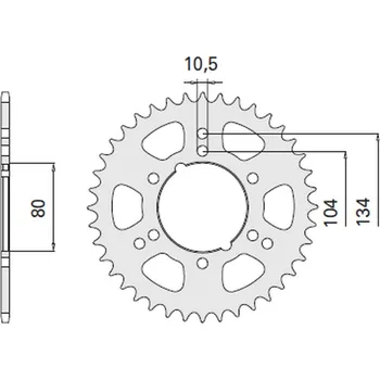 Řetězová sada pro motocykl CHT rozeta 4578 40 POLARIS SCRAMBER TRAIL BLAZER (2098-40) (JTR1478.40) (CHT rozeta 4578 40 POLARIS SCRAMBER TRAIL BLAZER (2098-40) (JTR1478.40))