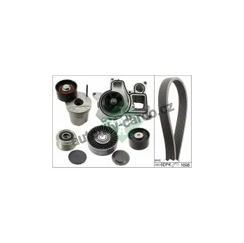 Rozvod motoru Sada drážkového řemene s vodní pumpou INA (IN 529001930)