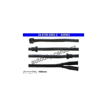 Auto-moto Výstražný kontakt opotřebení obložení ATE 24.8190-0903 (AT 620903)