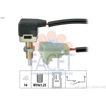 Autoelektrika Spínač, ovládání spojky (GRA) FACET 7.1298