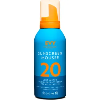 Pleťový krém EVY Sunscreen Mousse SPF 20 (150 ml)