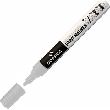 Barva ve spreji Barevný průmyslový popisovač bílý popisovač barva balení 12ks