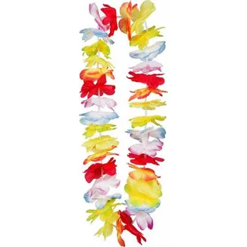 Karnevalový doplněk Hawai věnec, velké květy