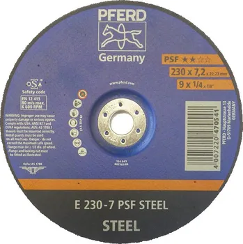 Brusný kotouč PFERD Flex 230x7,0mm PSF steel