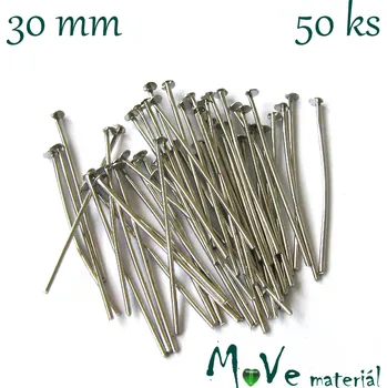 Nýt Ketlovací nýt platina 30mm, 50ks